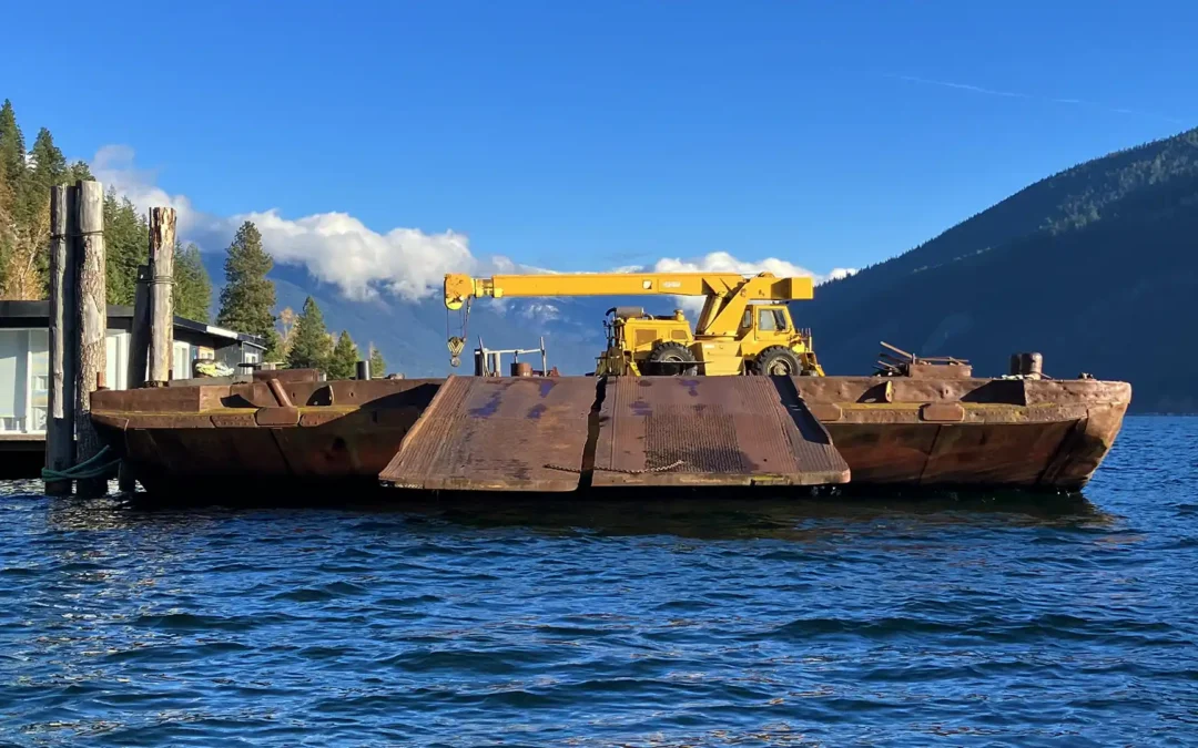 1901 CPR No.1 Flat Barge