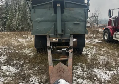 1980 Neil's Tandem Dump Pup Trailer Front 1