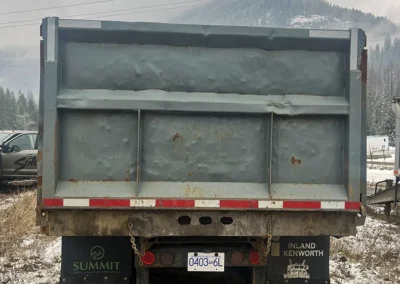 1980 Neil's Tandem Dump Pup Trailer Rear 1