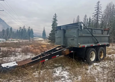 1980 Neil's Tandem Dump Pup Trailer Side 1