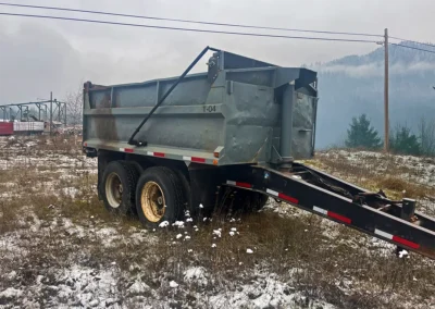 1980 Neil's Tandem Dump Pup Trailer Side 2