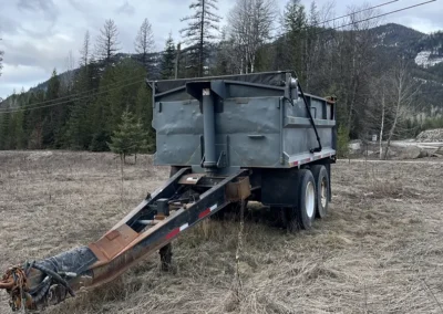 1980 Neils Tandem Dump Pup Trailer Side 3