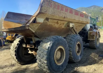 2000 Terex TA30 Articulated Rock Truck Rear 2