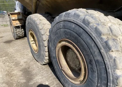 2000 Terex TA30 Articulated Rock Truck Rear Tires 1