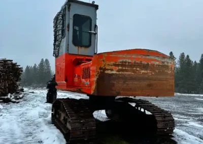 2007 Hitachi ZX200LC Log Loader Back 1