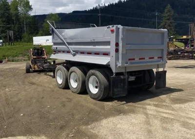 2007 Load Max Tridem Dump Pup Trailer New Back 1