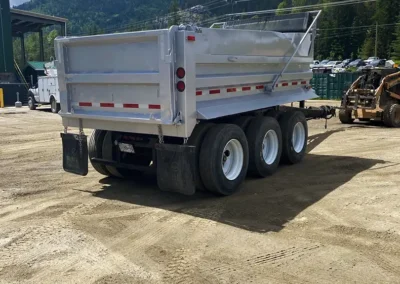 2007 Load Max Tridem Dump Pup Trailer New Back 2