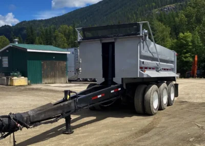 2007 Load Max Tridem Dump Pup Trailer