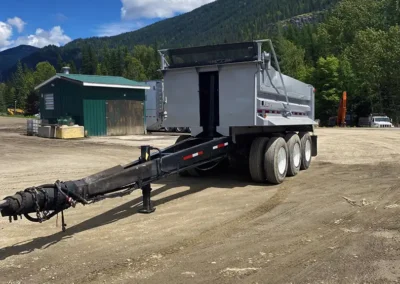 2007 Load Max Tridem Dump Pup Trailer New Front 1