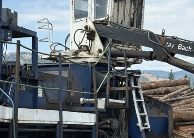 2009 Peterson 5000H Chipper Rear Side 2