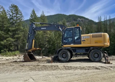 2012 John Deere 220DW Wheeled Excavator