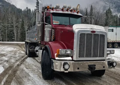 2012 Peterbilt 367 Tandem Dump Truck Front 2