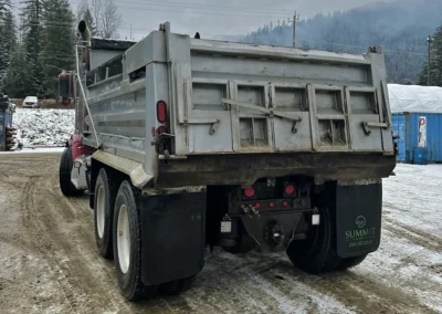 2012 Peterbilt 367 Tandem Dump Truck Rear 1