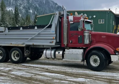 2012 Peterbilt 367 Tandem Dump Truck Side 1