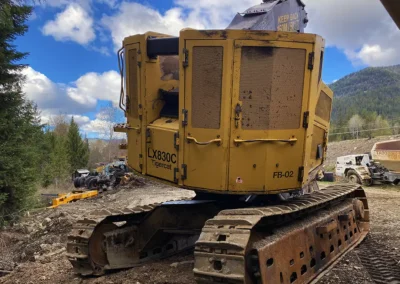 2012 Tigercat LX830C Feller Buncher Back 1