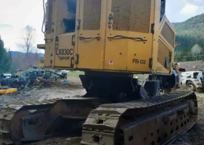 2012 Tigercat LX830C Feller Buncher Back 2