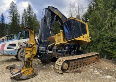 2012 Tigercat LX830C Feller Buncher Front 1