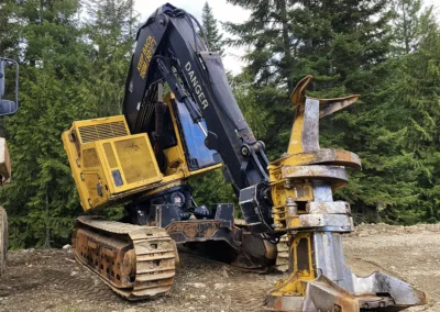 2012 Tigercat LX830C Feller Buncher Front 2