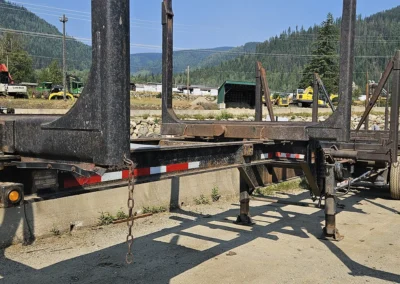 2014 Superior B Train Logging Trailer Side 1