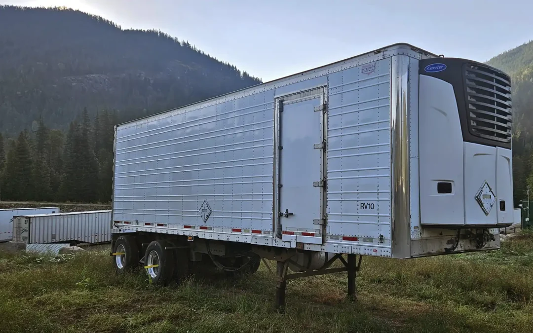2015 Wabash Naito Tandem Reefer Van Trailer
