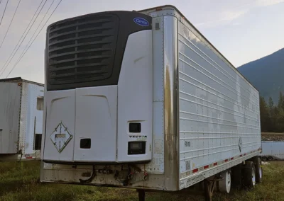 2015 Wabash Tandem Reefer Trailer Front 1