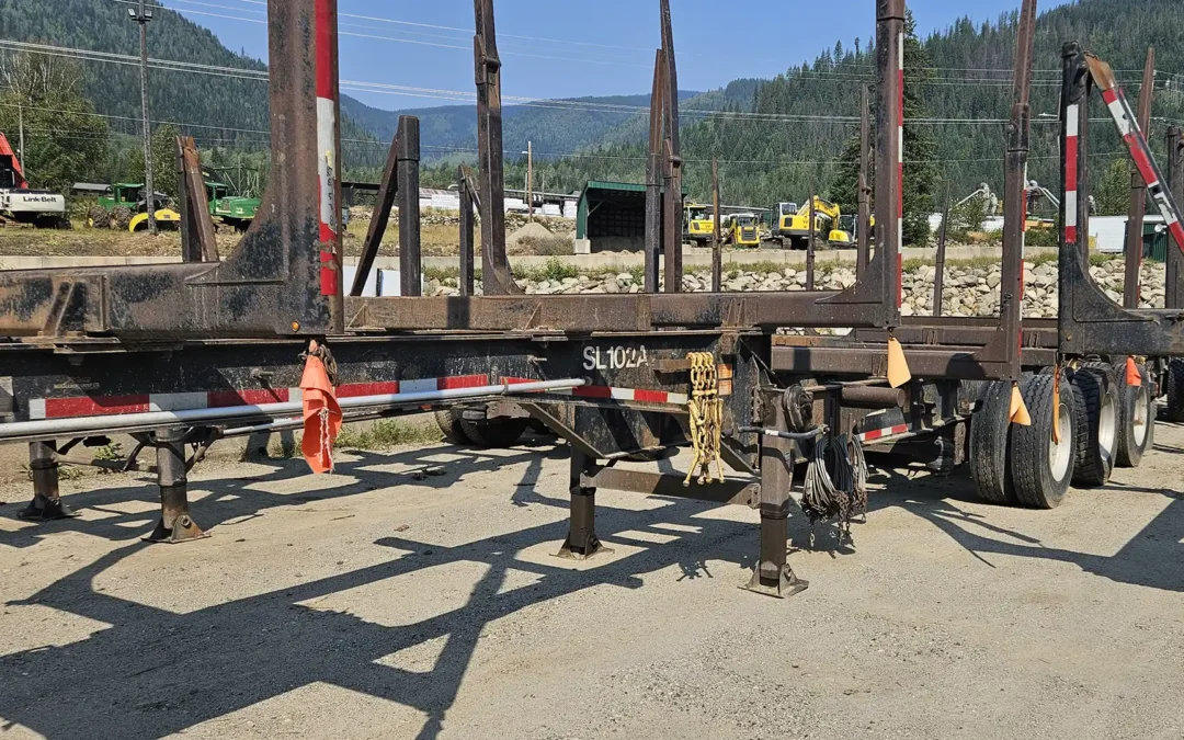 2016 Superior Super B Short Logging Trailer
