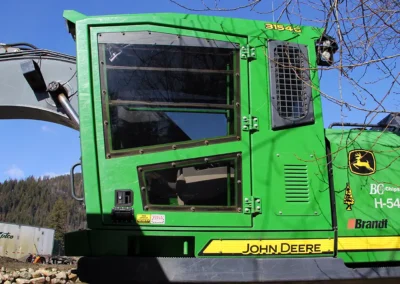 2018 John Deere 3154G Roadbuilder Tracked Excavator Side 2