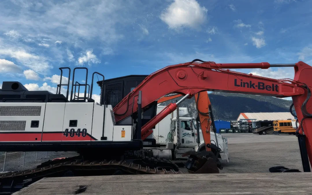 2019 Linkbelt 4040 Road Builder Tracked Excavator
