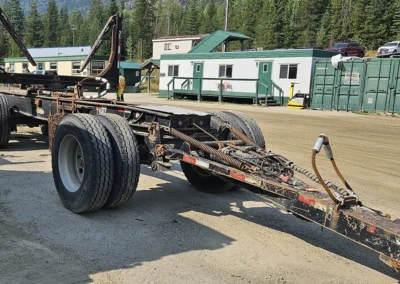 2019 Pearless Logging Trailer Front 1