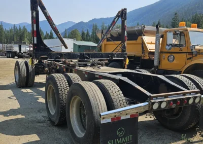 2019 Pearless Logging Trailer Rear 1