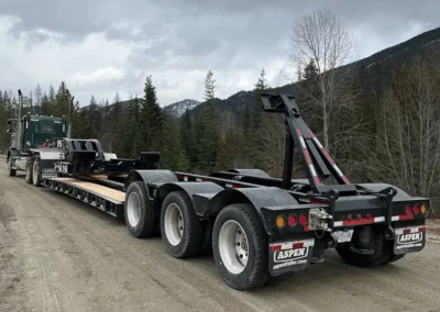 2020 Aspen Cantilever 55T Lowbed Trailer Back 1