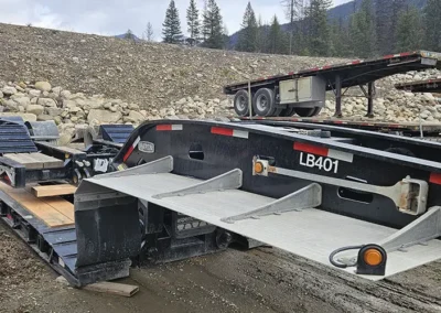 2020 Aspen Cantilever 55T Lowbed Trailer Side 3