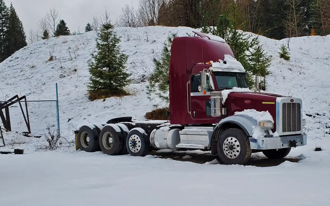 2020 Peterbilt 367 Daycab with Drop Axle Highway Truck 1