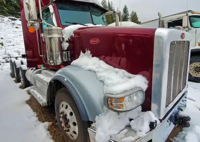 2020 Peterbilt 367 Daycab with Drop Axle Highway Truck 2 Front 3