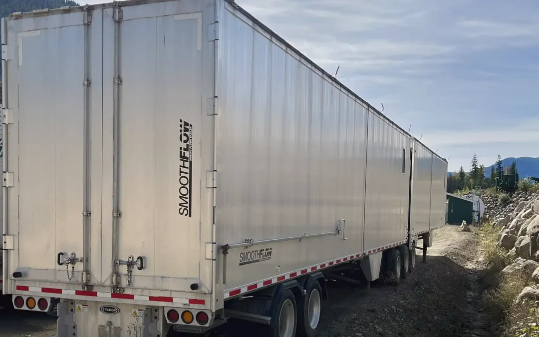 2022 Tycrop Super B Smooth Flow Walking Floor Bulk Trailer