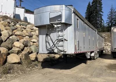 2022 Tycrop Super B Smooth Flow Walking Floor Bulk Trailer Front 1