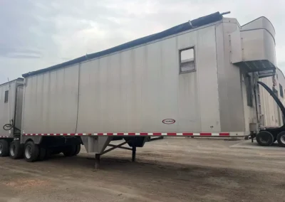 2022 Tycrop Super B Smooth Flow Walking Floor Bulk Trailer Side 6