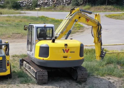 Wacker Neuson ET145 Excavator Rear 2