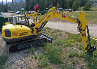 Wacker Neuson ET145 Excavator Side 1
