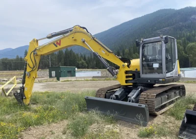 Wacker Neuson ET145 Excavator Side 2