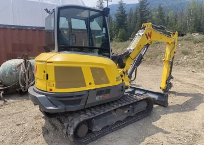 Wacker Neuson ET42 Mini Excavator Rear 1