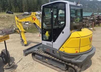Wacker Neuson ET42 Mini Excavator Rear 2