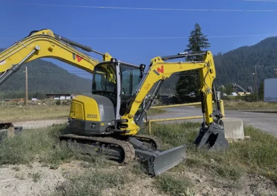 Wacker Neuson ET42 Mini Excavator Side 1