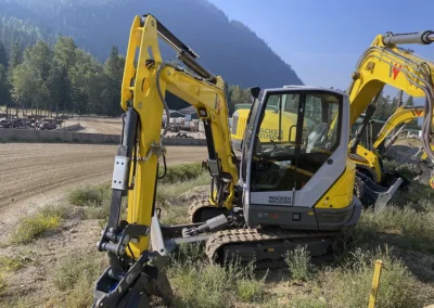 Wacker Neuson ET42 Mini Excavator Side 2