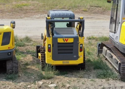 Wacker Neuson ST31 Compact Tracked Loader Rear 1